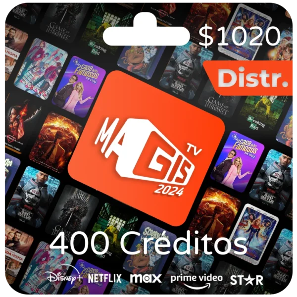 MagisTv 400 Creditos