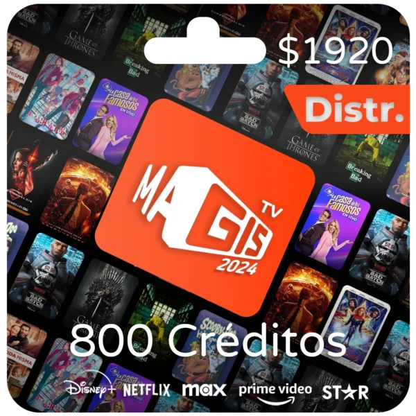 MagisTv 800 Creditos