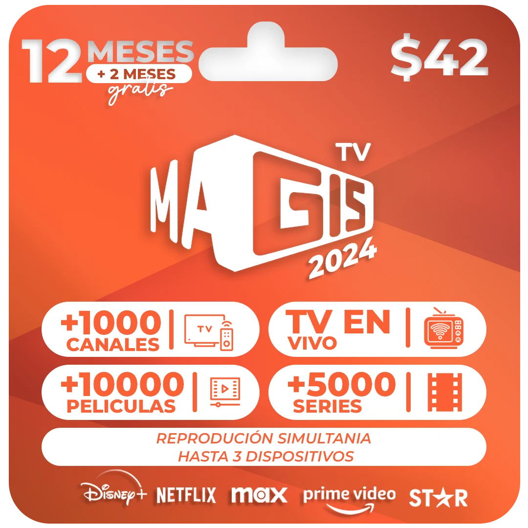 Magis Tv 12 Meses version 2024