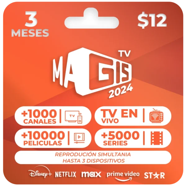 Magis Tv 3 Meses version 2024