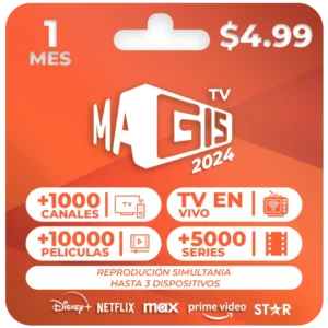 Magis Tv 1 Mes version 2024