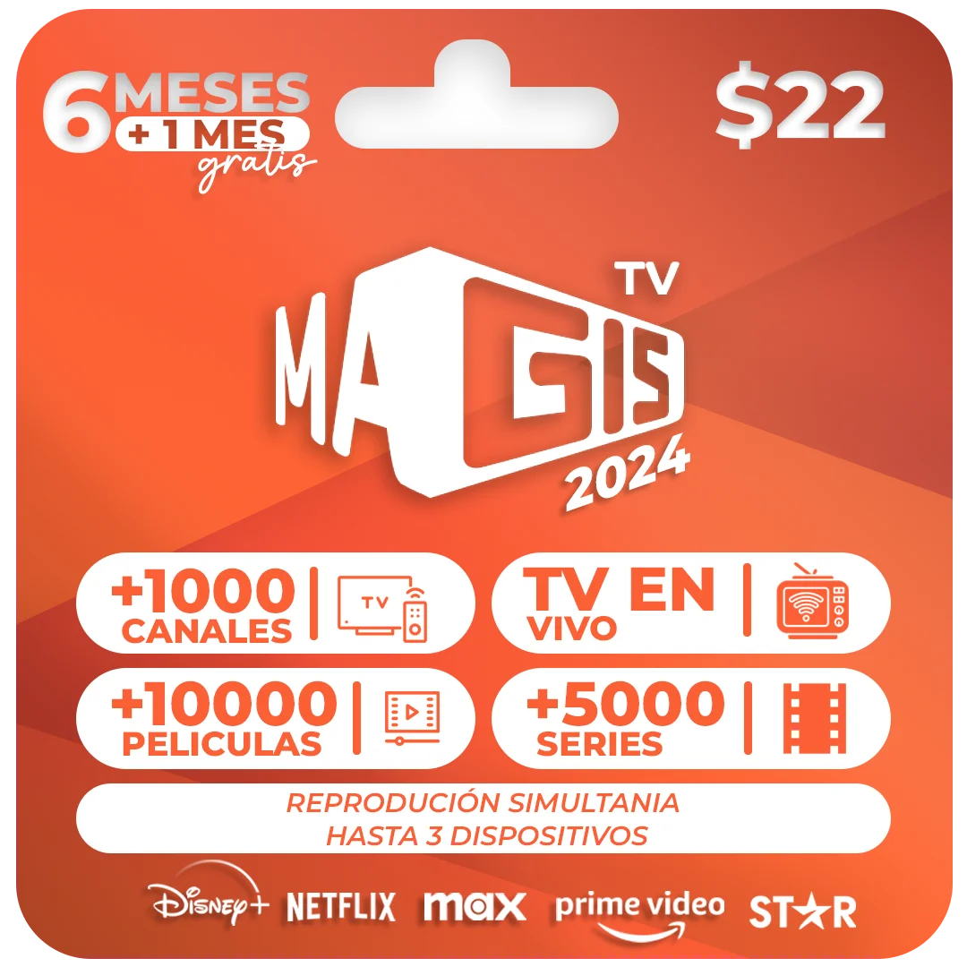 Magis Tv 6 Meses version 2024